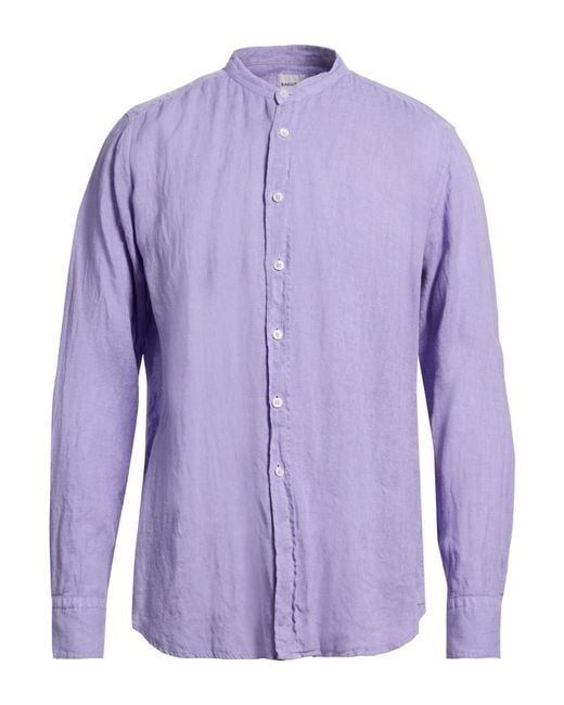 Bagutta Purple Shirts for men