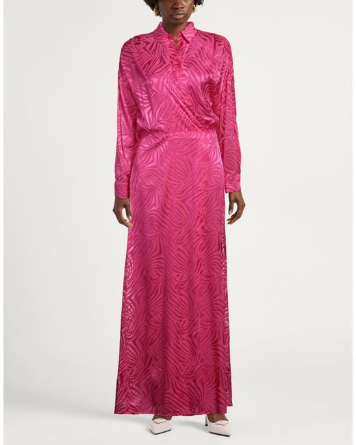 Pinko Pink Maxi Dress