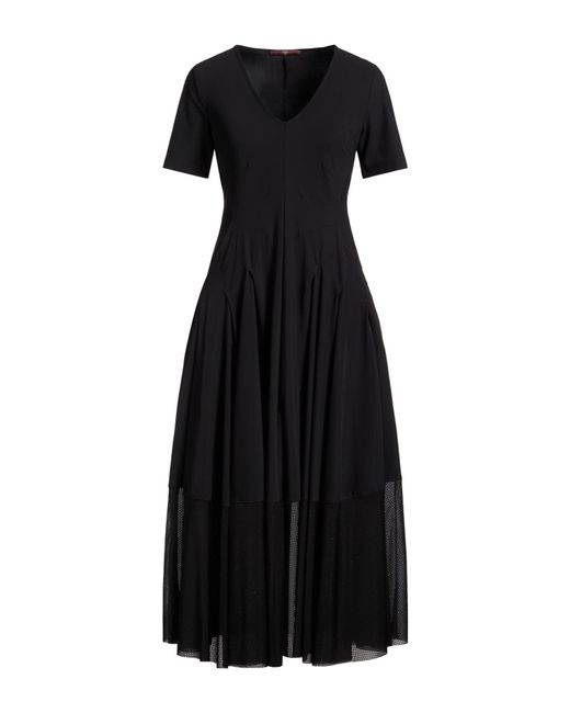 High Black Midi Dresses