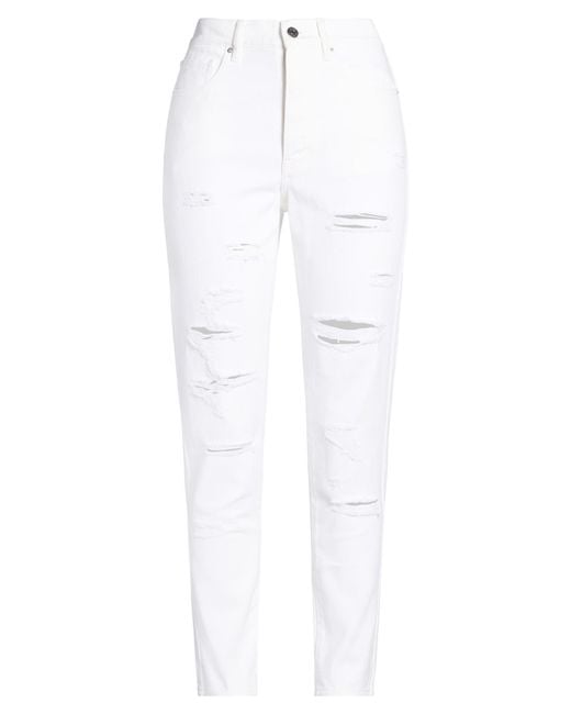 ARMANI EXCHANGE White Jeans