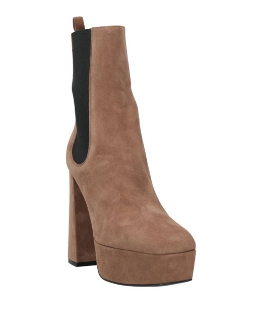 Sergio Rossi Brown Ankle Boots
