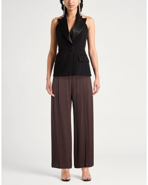 Semicouture Brown Trouser