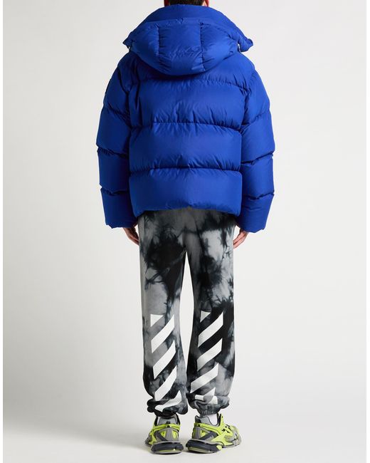 Off-White c/o Virgil Abloh Blue Puffer for men