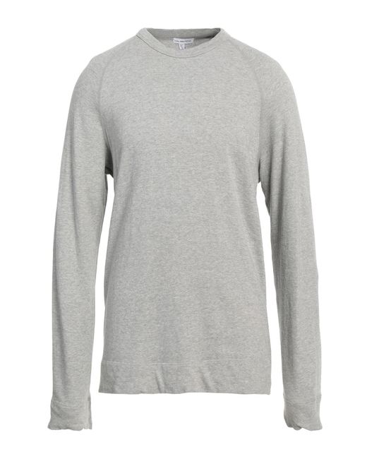James Perse Gray Light Sweatshirt Cotton for men
