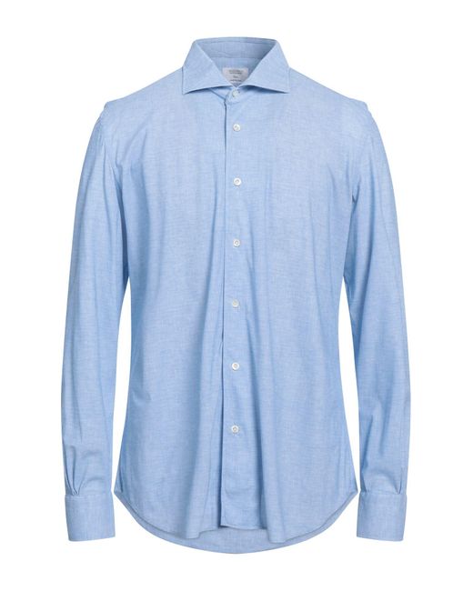 Mazzarelli Blue Shirt for men