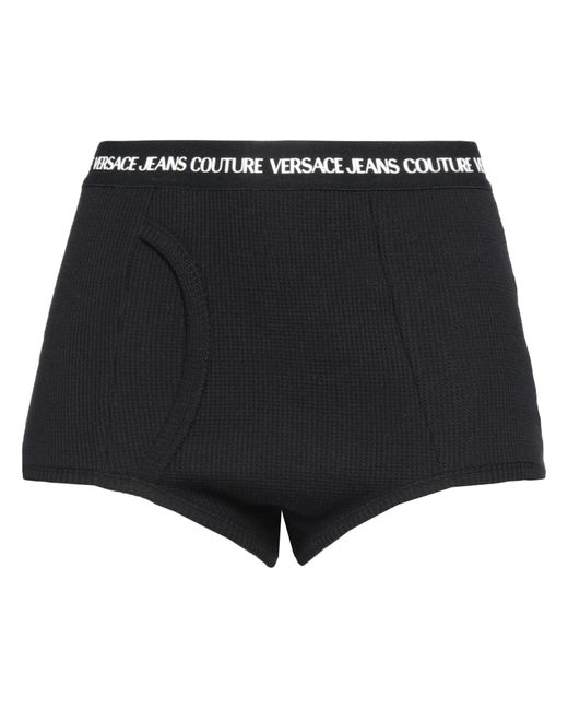 Versace Black Shorts & Bermuda Shorts Cotton
