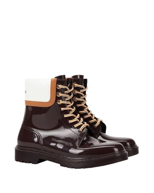 See By Chloé Brown Ankle Boots