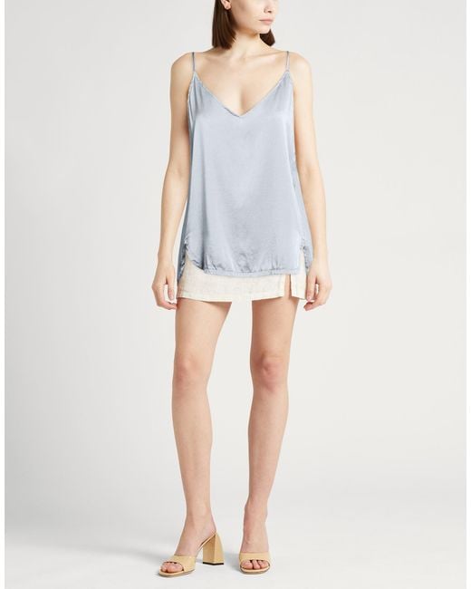 Crossley Blue Top Silk, Elastane