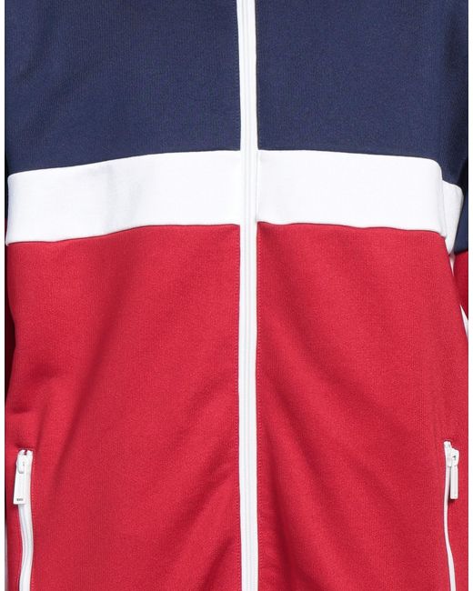 DSquared² Red Sweatshirt Cotton, Polyester for men