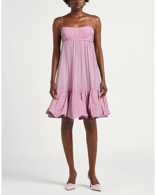 Pinko Pink Mini Dress Polyester