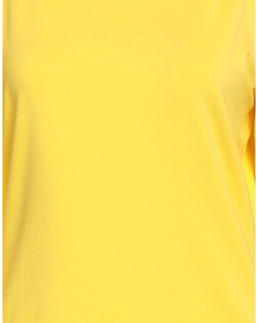 Marella Yellow T-Shirt Lyocell, Elastane