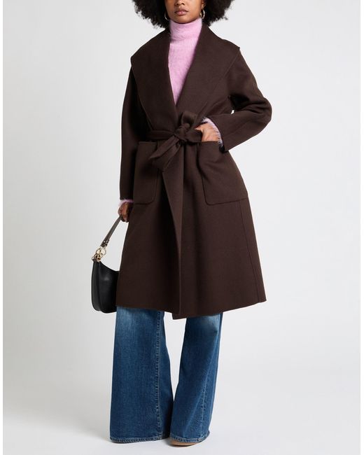 Alpha Studio Brown Coat