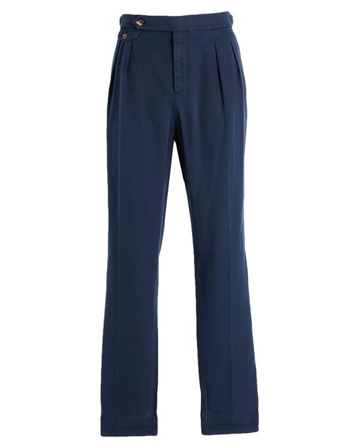 Brunello Cucinelli Blue Pants for men