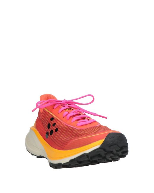 C.r.a.f.t Orange Trainers for men