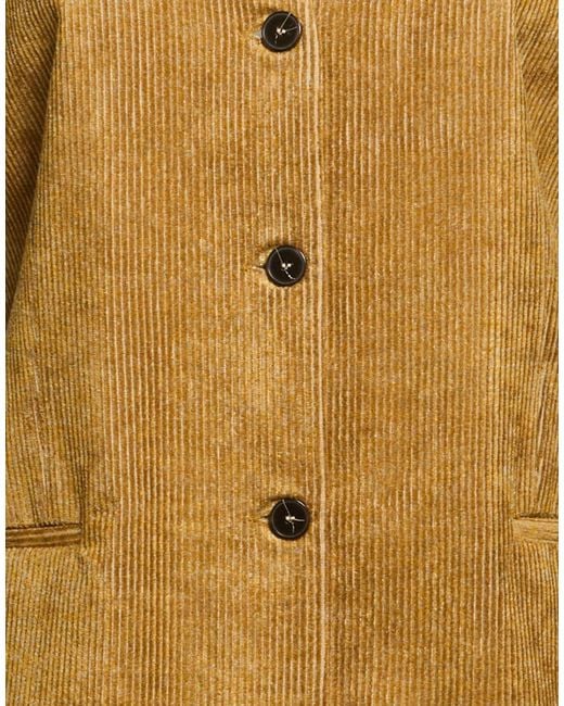 Alysi Yellow Tailored Vests