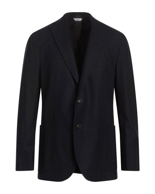 Boglioli Blue Midnight Blazer Virgin Wool, Polyester, Elastane for men