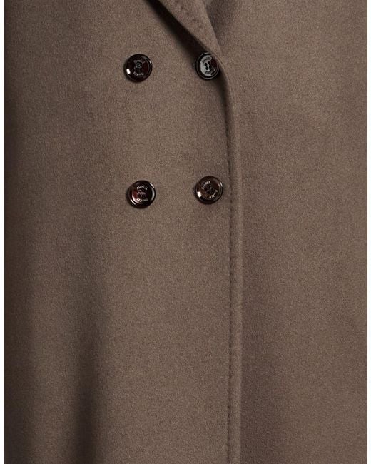 Moorer Gray Coat Wool, Cashmere