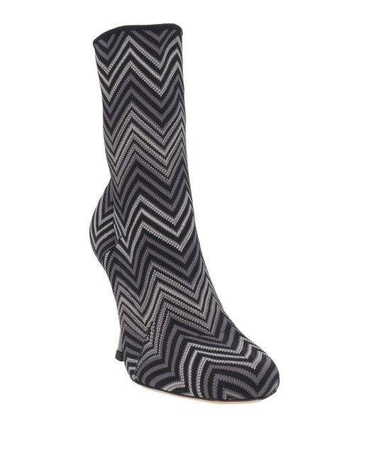 Missoni Black Ankle Boots
