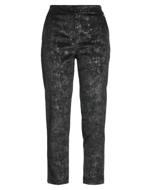 Souvenir Clubbing Gray Pants Polyester, Polyamide, Elastane