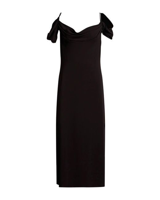 Amen Black Midi Dresses