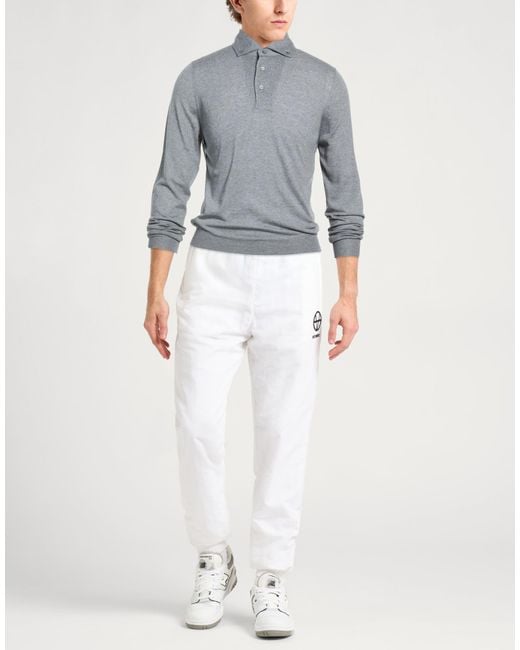 Gran Sasso Gray Lead Sweater Virgin Wool for men