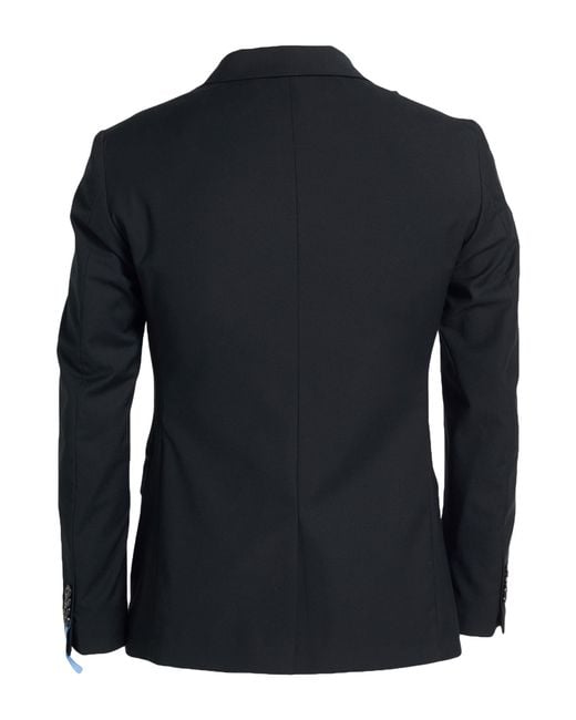 ANDREA DES HOMME Blue Suit Polyester, Viscose, Elastane for men