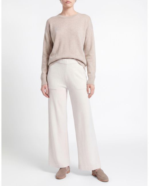Pantalone di Clips in White