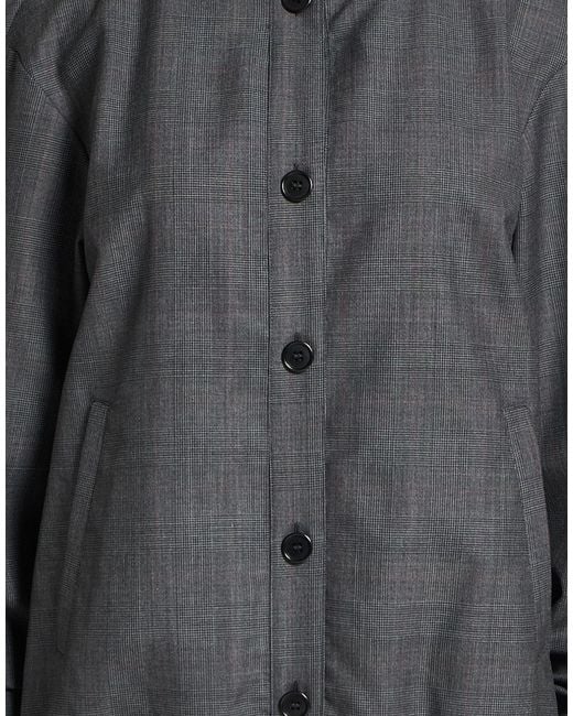 Laura Urbinati Gray Jacket Wool