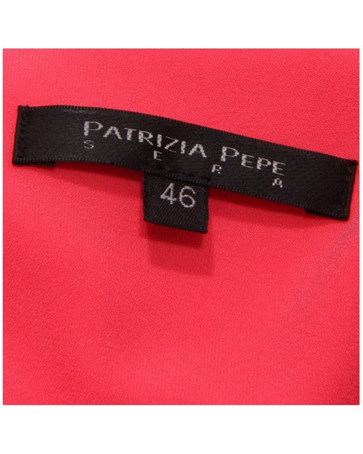 Patrizia Pepe Red Jeanshose