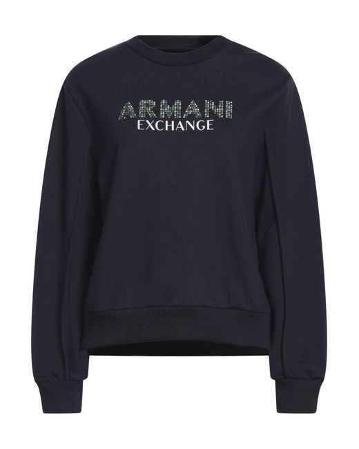 ARMANI EXCHANGE Blue Sweatshirt