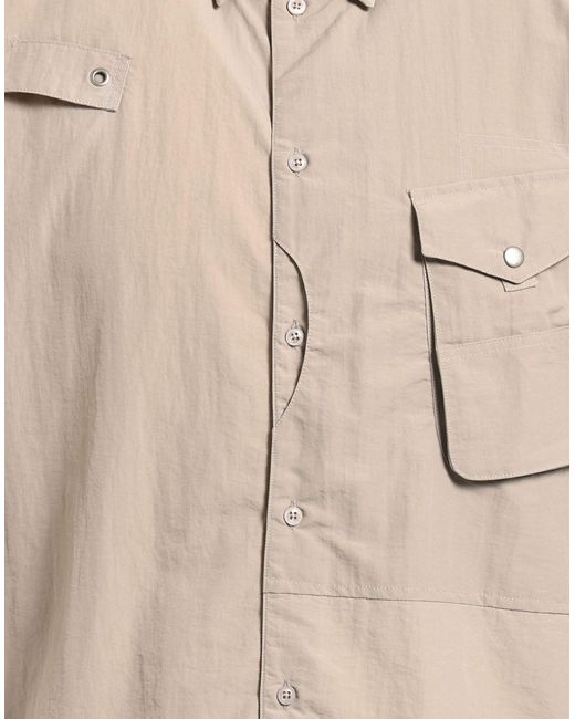 WOOD WOOD Natural Shirt Polyester for men