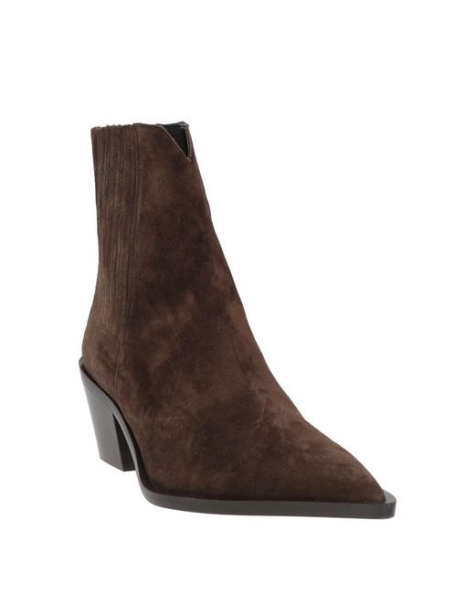 Guglielmo Rotta Brown Ankle Boots Leather