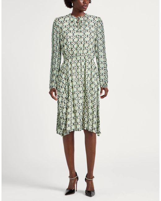 Marc Cain White Midi Dress