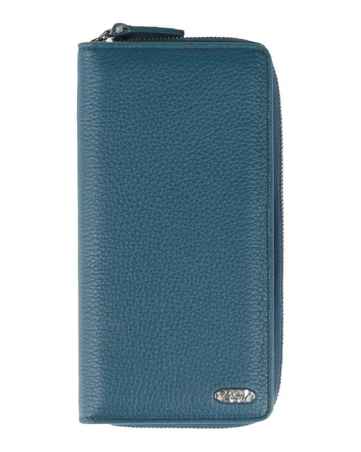 Brioni Blue Wallet for men