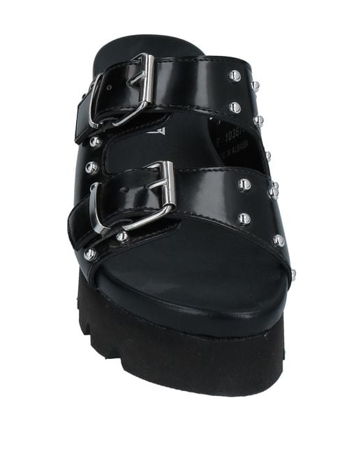 Cult Black Sandals