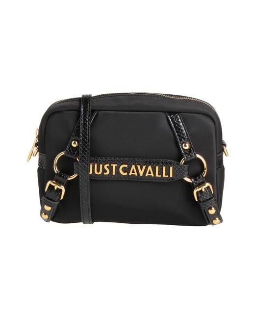 Just Cavalli Black Cross-Body Bag