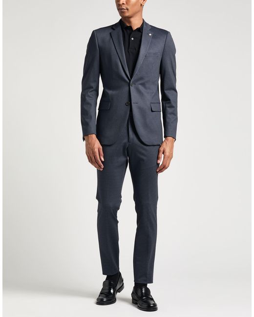 Manuel Ritz Blue Suits for men