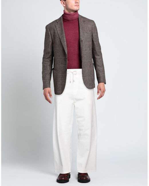 Laneus White Trouser for men