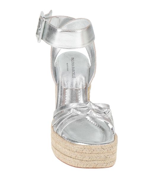 Paloma Barceló Natural Espadrilles