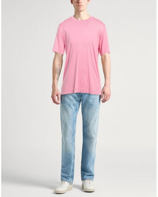 Fedeli Pink T-shirt for men