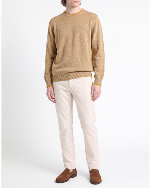 Pullover di Fedeli in Natural da Uomo