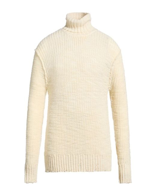 Messagerie White Turtleneck Wool for men