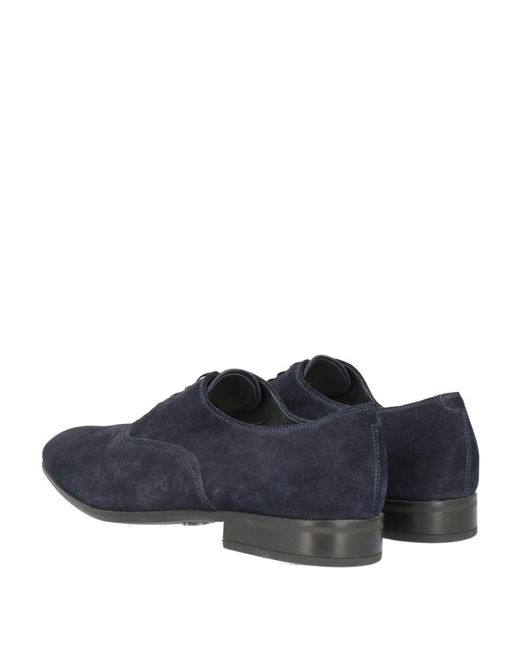 Ferragamo Blue Lace-up Shoes for men