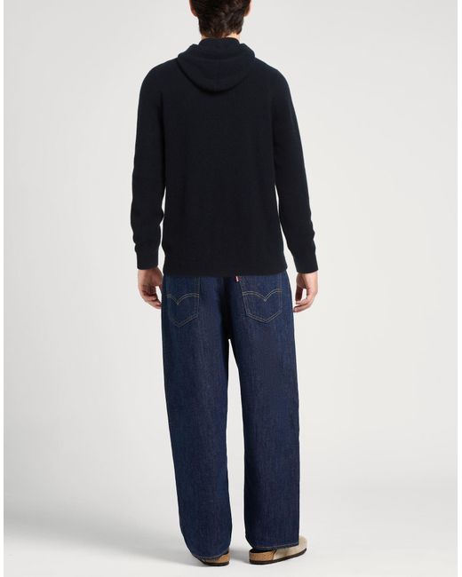 Nuur Blue Midnight Cardigan Wool, Cashmere for men