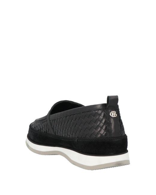 Baldinini Black Loafers for men