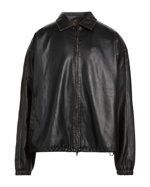 DIESEL Black Jackets for men