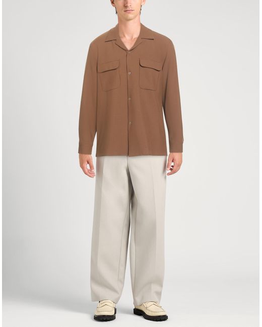 Camisa Sandro de hombre de color Brown