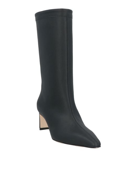 Fabiana Filippi Black Boot Leather