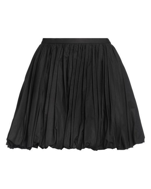 Jil Sander Black Minirock