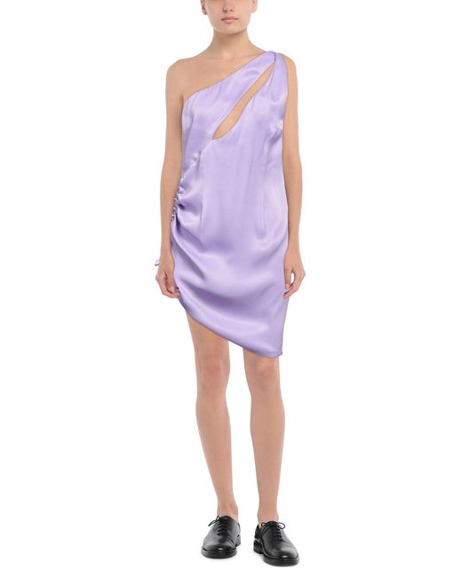 FACE TO FACE STYLE Purple Mini Dress